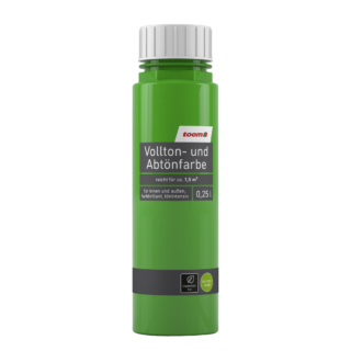 toom Voll- und Abtönfarbe maigrün 250 ml