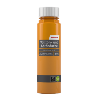 toom Voll- und Abtönfarbe mandarinfarben 250 ml