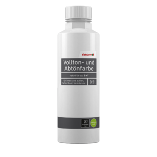 toom Voll- und Abtönfarbe weiß 500 ml