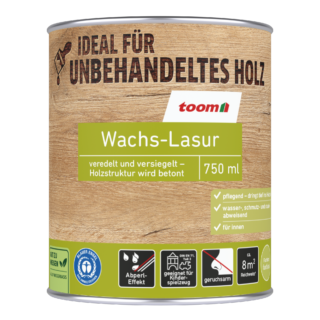 toom Wachslasur transparent 750 ml