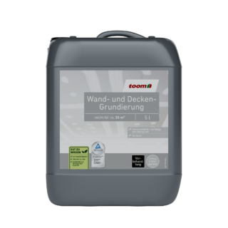 toom Wand- und Decken-Grundierung transparent 5 l