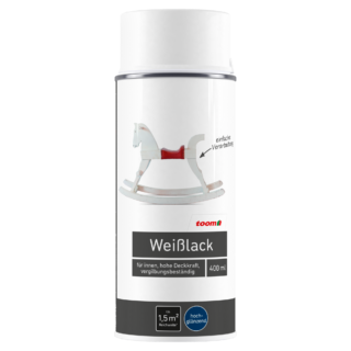 toom Weißlack glänzend 400 ml