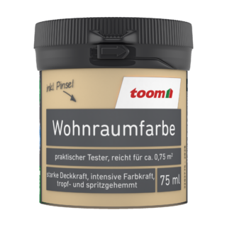 toom Wohnraumfarbe apricotfarben matt 75 ml