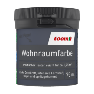 toom Wohnraumfarbe tiefblau matt 75 ml