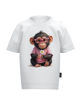 Trigema T-Shirt "TRIGEMA T-Shirt mit süßem "Baby Affe Mädchen" Print" 1