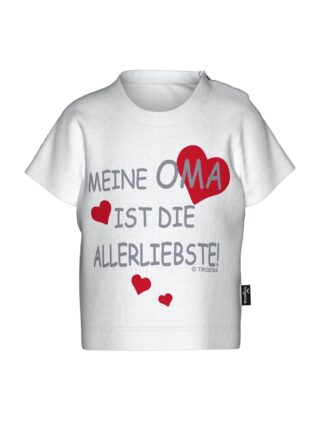 Trigema T-Shirt "TRIGEMA T-Shirt Omas Liebling" 1 Stk.