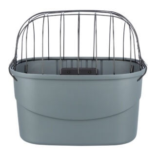 Trixie Front-Fahrradkorb grau - L 42 x B 30 x H 39 cm