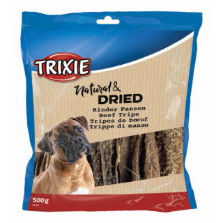 Trixie Natural & Dried Rinder Pansen - Sparpaket: 6 x 500 g