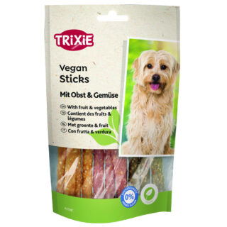 Trixie Vegan Sticks mit Obst & Gemüse - Sparpaket: 3 x 100 g
