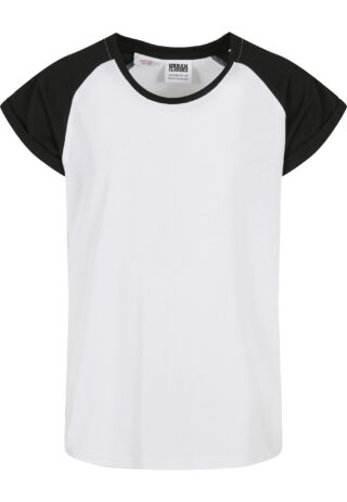 URBAN CLASSICS T-Shirt "Urban Classics Damen Girls Contrast Raglan Tee" 1