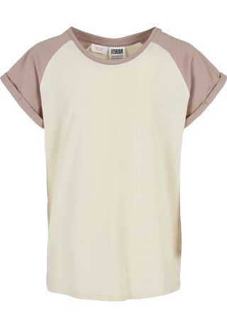 URBAN CLASSICS T-Shirt "Urban Classics Damen Girls Contrast Raglan Tee" 1
