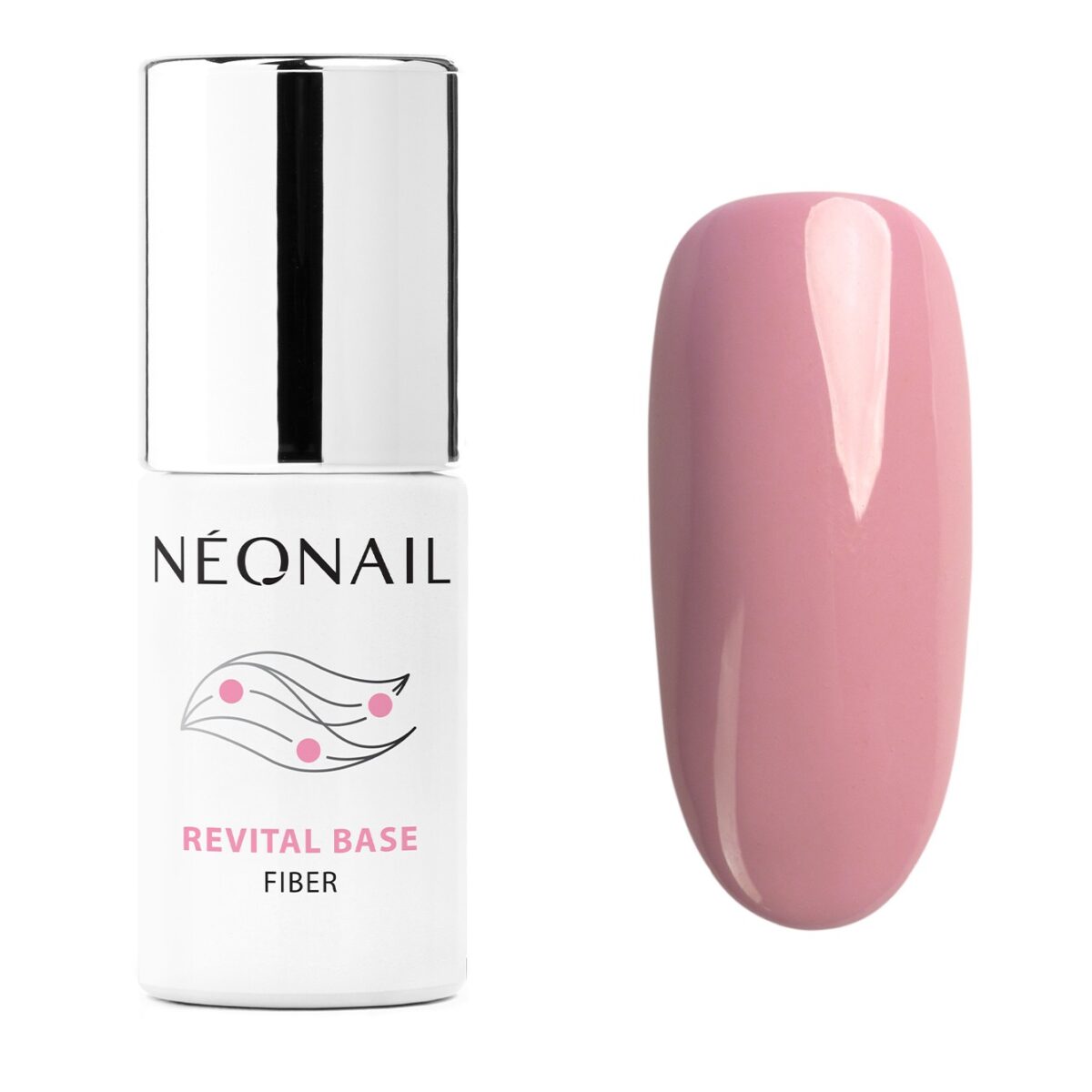 UV Nagellack 7,2 ml Revital Base Fiber Warm Cover