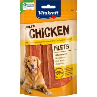 Vitakraft Filets Huhn - Sparpaket: 10 x 80 g