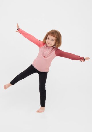 WeeDo Langarmshirt "UNIDO Funderwear" Feuchtigkeitsregulierendes Funktionsshirt für Kinder