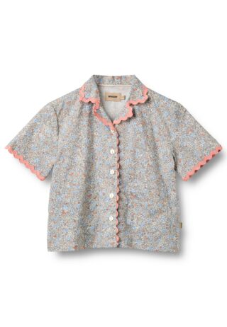 WHEAT Kurzarmshirt "WHEAT Shirt S/S Lace Vilma" 1