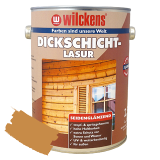 Wilckens Dickschichtlasur eichefarbend seidenglänzend 2,5 l