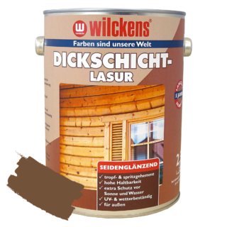 Wilckens Dickschichtlasur nussbaumfarbend seidenglänzend 2,5 l