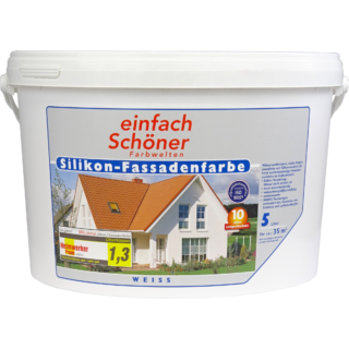 Wilckens Fassadenfarbe weiß 5 l