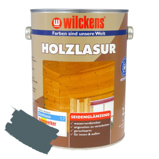 Wilckens Holzlasur LF anthrazitgrau seidenglänzend 2,6 l