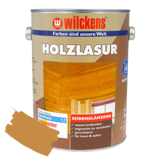 Wilckens Holzlasur LF eichefarbend seidenglänzend 2,6 l