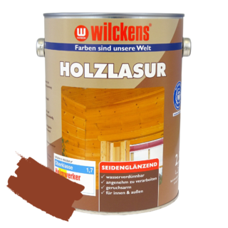 Wilckens Holzlasur LF mahagonifarbend seidenglänzend 2,6 l
