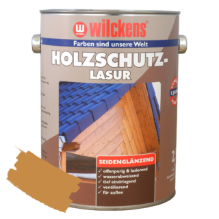 Wilckens Holzschutzlasur eichefarbend seidenglänzend 2,5 l