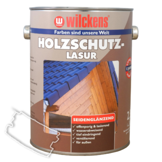 Wilckens Holzschutzlasur farblos seidenglänzend 2,5 l