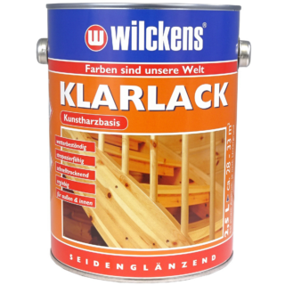 Wilckens Klarlack transparent seidenglänzend 2,5 l