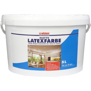 Wilckens Latexfarbe mattweiß 5 l