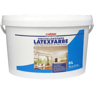 Wilckens Latexfarbe weiß 5 l