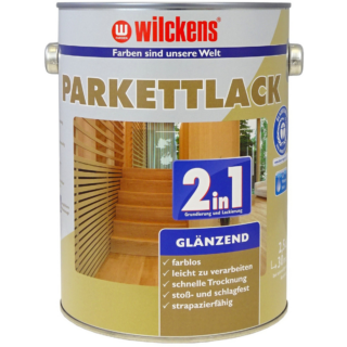 Wilckens Parkettlack transparent glänzend 2,5 l