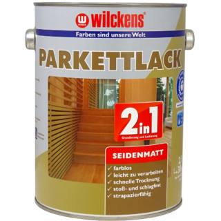 Wilckens Parkettlack transparent seidenmatt 2,5 l