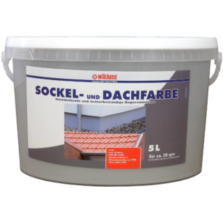 Wilckens Sockel- & Dachfarbe steingrau matt 5 l