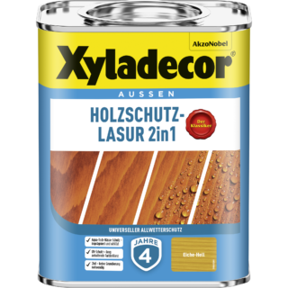 Xyladecor 2in1 Holzschutzlasur eichefarben hell 750 ml