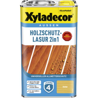 Xyladecor 2in1 Holzschutzlasur kieferfarben 2,5 l