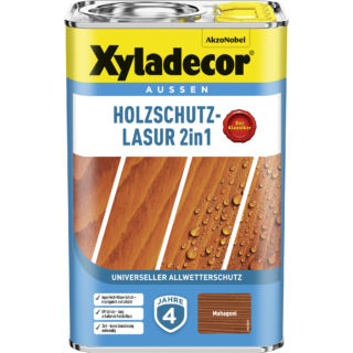 Xyladecor 2in1 Holzschutzlasur mahagonifarben 4 l