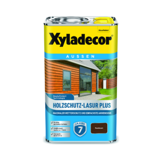 Xyladecor Holzschutzlasur nussbaumfarben 2,5 l