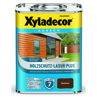 Xyladecor Holzschutzlasur nussbaumfarben 750 ml