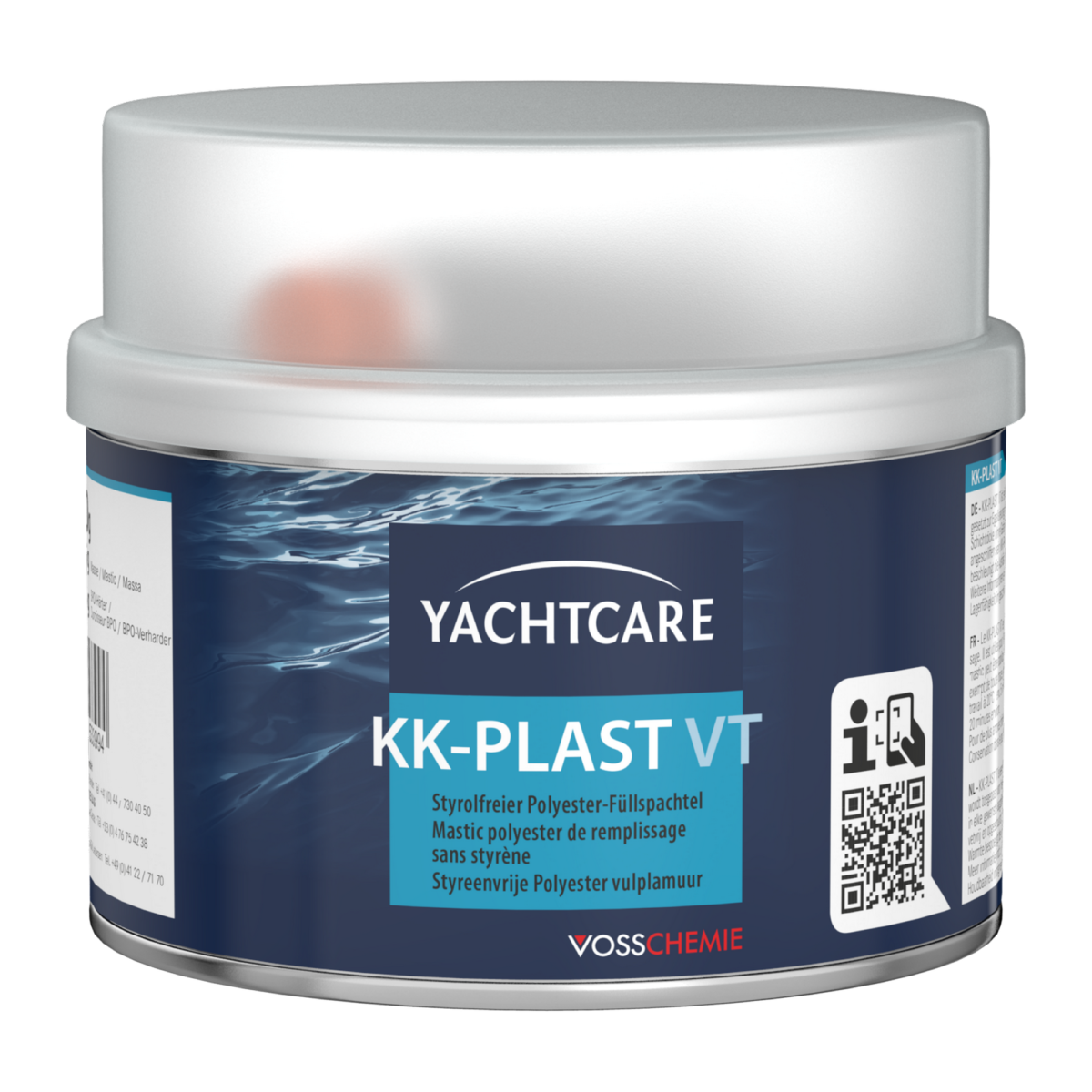 Yachtcare Füllspachtel grau 500 g