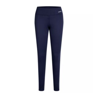Zebdia Lange Tights Gr. M Blau Damen - Bequeme und atmungsaktive Lauftights für das Training