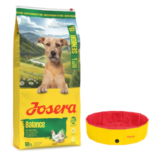 10 kg / 12,5 kg Josera + Ø 120 x H 30 cm Hundepool Pet gratis! - Balance Senior 12,5 kg