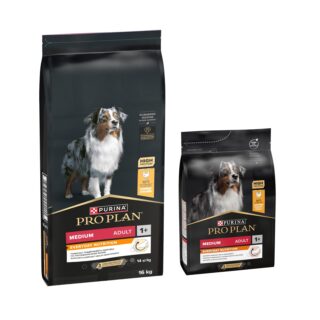 16 kg Pro Plan + 3 kg Trokenfutter / 12 x 400 g Nassfutter gratis! - 16 + 3 kg Medium Adult Everyday Nutrition