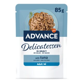 18 + 6 gratis! 24 x 85 g Affinity Advance Delicatessen in Sauce - Huhn