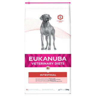 2 kg gratis! 12 kg Eukanuba VETERINARY DIETS Adult - Intestinal