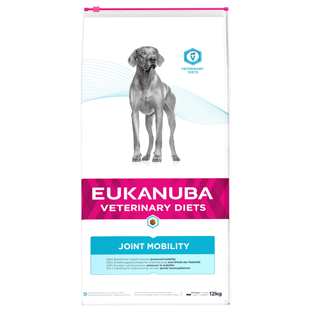 2 kg gratis! 12 kg Eukanuba VETERINARY DIETS Adult - Joint Mobility