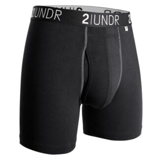 2UNDR Swing Shift Boxer für Herren - Größe M - Schwarz
