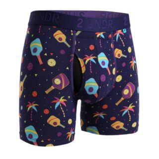 2UNDR Swing Shift Boxer M, Lilac – Bequeme Sport-Unterwäsche für Männer, ideal zum Laufen und aktiven Training