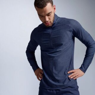 2XU Aero 1/2 Zip Gr. M Blau Herren