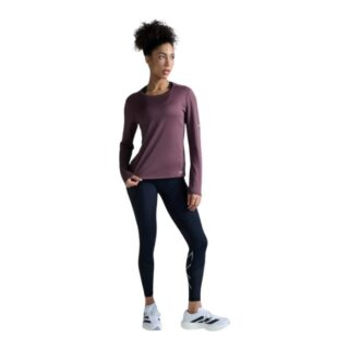 2XU Aero Mesh Long Sleeve Gr. L Rot Damen