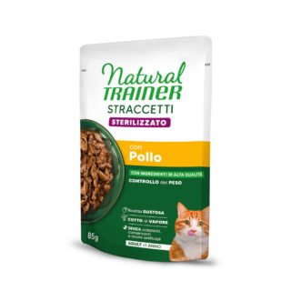 38 + 10 gratis! 48 x 85 g Natural Trainer Adult - 4 x (12 x 85 g) Thunfisch und Rind